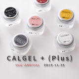 カルジェル新ラインCALGEL+(Plus)シリーズを使用したジェルネイルデザインの作り方